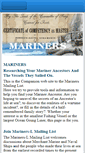 Mobile Screenshot of mariners-list.com